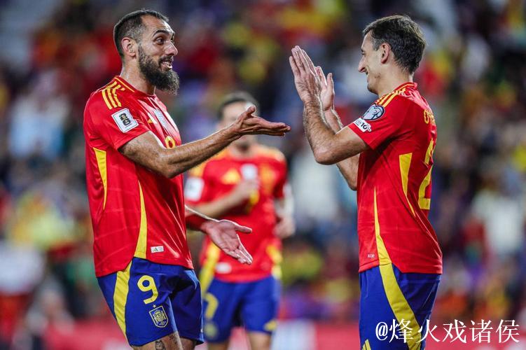 梅里诺双响西班牙4-0保加利亚 世预赛四连胜小组领跑